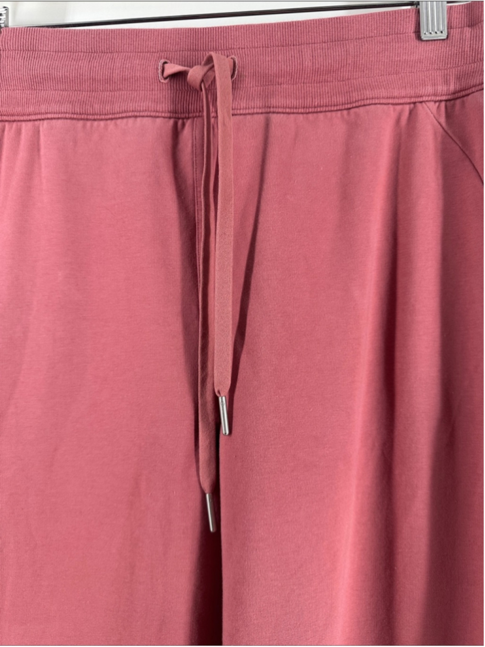 Lululemon Scuba High-Rise French Terry Jogger smoky red lounge wear gym sz 14 - Picture 6 of 11